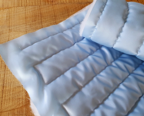 quilting in nylon and batting quilting in nylon and batting