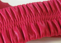 Elastic bands covered with synthetic leather