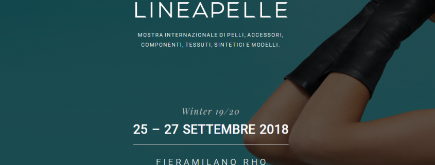 Lineapelle September 2018
