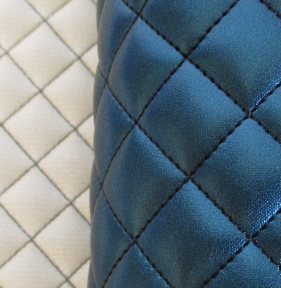 Quilting with Italian Leather Production by Leta srl